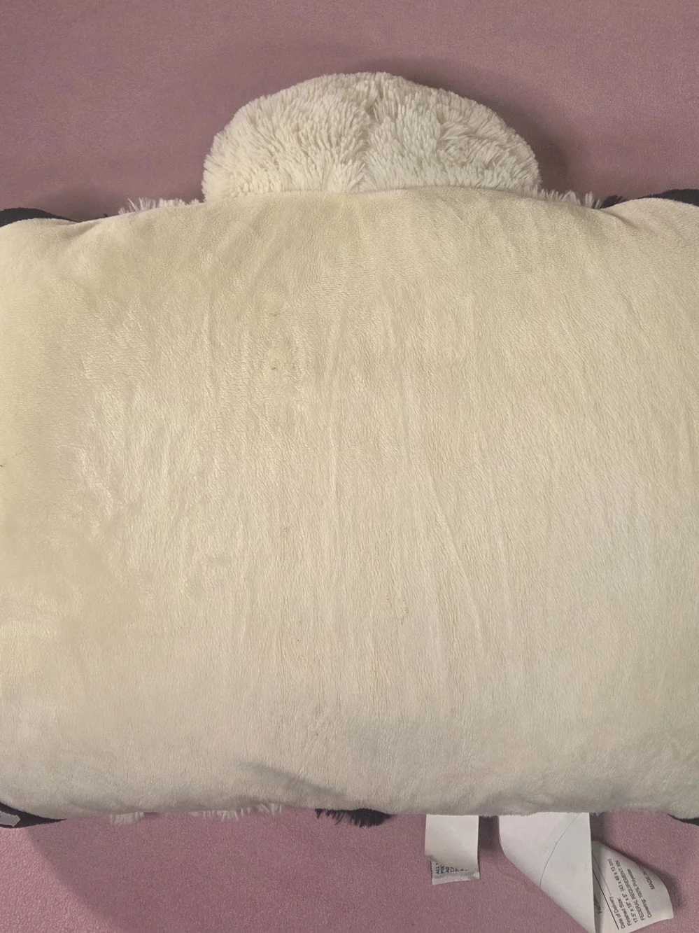 Pillow Pet Plush Panda - White & Black Cuddler